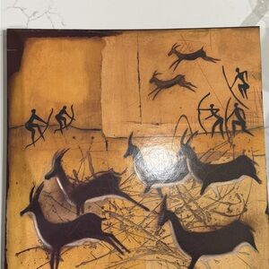 Abstract Wildlife Art on Canvas